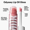 Milk Makeup Odyssey Lip Oil Gloss, Voyage (Blackberry) - 0.2 oz - Semi-Sheer, High-Shine Lip Gloss for Smoother, Fuller Lips - Long Lasting & Non Sticky - Sweet Vanilla Scent - Vegan Cruelty Free