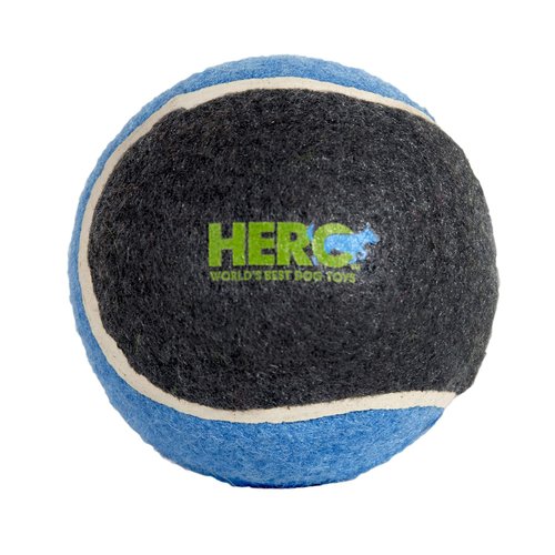 Hero Action, Solid Tennis Ball Dog Toy, Floating Fetch Ball