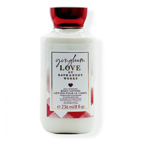 Bath and Body Works Gingham Love Super Smooth Body Lotion Sets Gift For Women 8 Oz (Gingham Love)