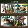 TEXXXIAN Coffee Shop Building Blocks Set Mini House Simulation Building Educational Creative Toys for Boys and Girls Ages of 8+ 1025 PCS Street View Mini Building Blocks