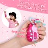Learn2M Play Purse for Little Girls Ages 3-6, My First Purse Toy with Handbag, Makeup Set, Sunglasses, Smartphone, Wallet, Car Keys, Credit Cards and Fake Money