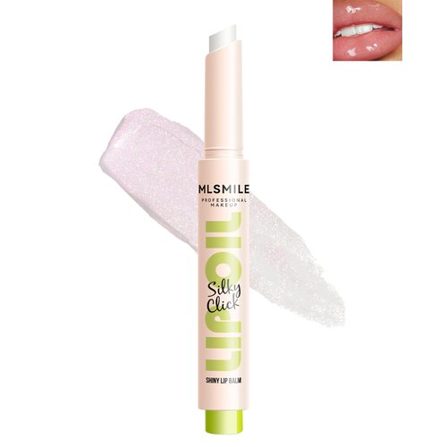 Tinted Lip Balm,Glow Reviver Fat Lip Oil Slick Click,Clear Shimmer Glitter Lipstick, Lightweaight Pigmented Lip Glowy Balm Lip Gloss,Longlasting Hydrating Non Sticky Lipgloss, Makeup Gift for Women-05