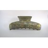 Generic Iridescent gray abalone sea shell effect hair claw clamp clip