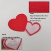 24 pcs Red Heart Shape Iron on Patches, Red Hearts Patches, Red Heart Iron on Patch, Tiny Red Heart Patches, Cute Mini Heart Iron-on sew-on Patches, Heart Shaped Iron On Patches