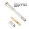 Nail Tools, Two Drill Bits Detachable Nail Piercing Tool for Nail Piercing Nail Decor Hand Drill and Beaded Rings for Tips Nail Drill