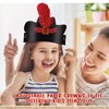 Funtery 48 Pcs Halloween Pirate Hat Pirate Party Accessories Kids Paper Pirate Costume Cap for Caribbean Cosplay (Captain)