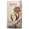 Daeng Gi Meo Ri – Korean Herbal Hair Dye Color Cream [Light Brown] - PPD-Free Gray Hair Protection, High-Keratin Formula, 5 Oz + Ki Gold Quick Hair Cover Cushion [Natural Brown] 8ml