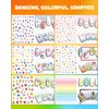 IDDFEVE 18 Sheets Kids Nail Stickers, Cute Nail Decals for Women and Little Girls, 3D Self-Adhesive DIY Nail Art Design Decoration (Dance)