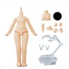 XiDonDon 1/12 Scale BJD Doll Body 9.6cm/11cm YMY2 Body Action Figures Replacement Body Doll Accessories (Normal White,11cm)