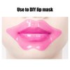 Sonew 5pcs Lip Mask, Transparent ABS Reusable Lip Beauty Mask Maker, Portable Lip Mask Patch Tray Plate for DIY