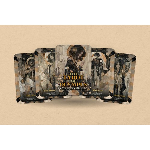 The Tarot of Olympus - 78 Cards - Tales of The Greek Gods - Tarot - Tarot Deck - Fortune Telling - Divination Tools