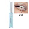 3 Color Glitter Lip Gloss Mermaid Glitter Lipstick Long Lasting Moisturizer Liquid Lipstick Polarized Color for Creating Sexy Lip Eye Beauty Lip Plumper Eye Lip Metallic Cosmetic Makeup