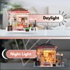 Di Vedra - DIY Dollhouse kit for Adults– Dollhouse Miniature kit – DIY Miniature Dollhouse Kits for Adults – Fun DIY Project House Kit in A Box, Accessories with Glue, Tools, Manual Included
