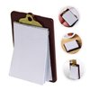 BRIGHTFUFU 2Pcs Miniature Dolls Clipboard Writing Board for Dollhouse Stationery Supplies for Miniature Displays and Creative Play