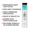 L'Oreal Paris Magic Root Rescue 10 Minute Root Hair Coloring Kit, Permanent Hair Color with Quick Precision Applicator, 100% Gray Coverage, 6 Light Brown, 2 count