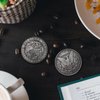 Hobo Coin Collection Challenge Coin E Pluribus Unum Art Vagrant Coins Collectible Commemorative Coin Antique Silver Plated Lucky Gift (Skull Finger-01)