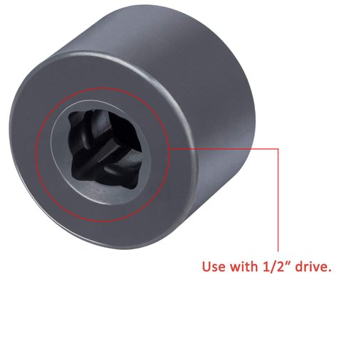 E-cowlboy for Volvo Truck & Mack Leaf Spring and Shackle Pin Remover/Installer Socket Alt to OEM 9996791 and TG15103