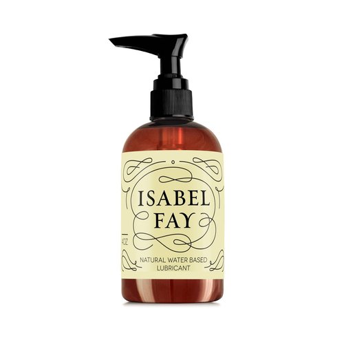 Isabel Fay Natural Water Based Personal Lubricant for Sensitive Skin, NO Parabens, NO Glycerin, 4 oz