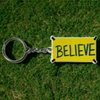 EPIC Goods Believe Keychain - Coach Lasso Believe Sign, AFC Richmond Soccer | Bulk Team Gifts, Motivational Poster, Funny Keyring for Car Keys, Backpack, Fanny Pack