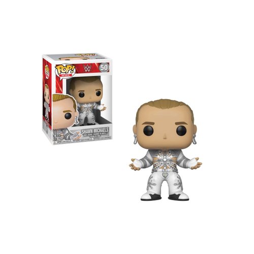 Funko Pop WWE: WWE Shawn Michaels (WrestleMania12) Collectible Figure, Multicolor