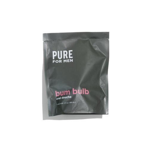 Pure for Men Bum Bulb | Anal Douche Kit with Detachable Tip | Reusable Enema, Easy to Use and Durable | Capacity 3 oz (89 mL)