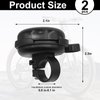 2 Pack Bike Bells for Adults, Loud Crisp Clear Sound, Durable Aluminum Alloy, Bicycle Bell for Adult Bikes, Easy to Install Cycling Accessories for Mountain Road and Commuter Safety