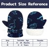 Olreco Toddler Snow Mittens Toddler Mittens Baby Gloves Toddler Waterproof Mittens Baby Mittens 12-18 Months Baby Winter Gloves