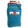 Women 100% Pure Leather Cigarette Case Lighter Match Pocket Zipper Coin Pouch -4 Color (Teal)
