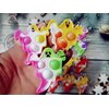 20 Packs Bulk Halloween Ghost Fidget Mini Pop for Kids Party Favors and Classroom Students Gifts
