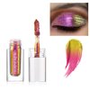 HANLADY Chameleon Eyeshadow Liquid Glitter Eye Makeup, Glitter Eyeshadow Intense Color Shifting Long Lasting with No Creasing, Quicky Dry & High Pigmented Shimmer Eye Shadow, Coral