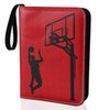 400 Card Binder Pockets, Trading Card Binder with Sleeves, Basketball Card Binder,Trading Card Albums Sports Card Binder Collectible Fits 400 Cards with 50 Removable Sleeves