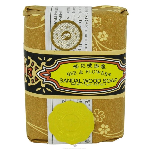 Bee & Flower Soap Bar Sandalwd