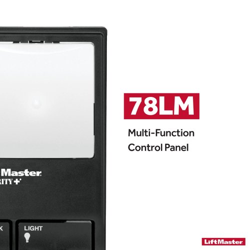 LiftMaster 78LM Multi-Function Garage Door Opener Control Panel with Lighting Control - Pack of 1
