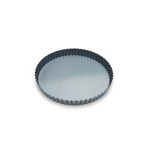 Fox Run Removable Bottom Non-Stick Tart and Quiche Pan, Loose Bottom Quiche Pan - 9.5-inch