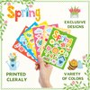 Funnlot Spring Stickers for Kids Spring Stickers Seasonal Holiday Stickers 485pcs Flower and Butterfly Stickers Flower Stickers Bulk for Envelopes Crafts Spring Theme Party Favors Supplies