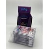 Lenayuyu Pack of 10 One Touch Magnetic Card-Holders,35pt Magnetic Card Holder Cases 10ct,Sized to fit Standard Size Cards Storage and Display, Protect Sports Cards, Baseball Cards, Sports Memorabilia