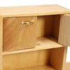 EatingBiting 1:12 Dollhouse Miniature Furniture Accessories Wooden Cabinet Cupboard Closet Various Styles of Furniture 4 Part Set Arbitrary Placement
