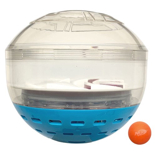 Nerf Dog 6in ABS Wobble LED Fan Bowl with 40mm Ping Pong Ball (NC-7839)