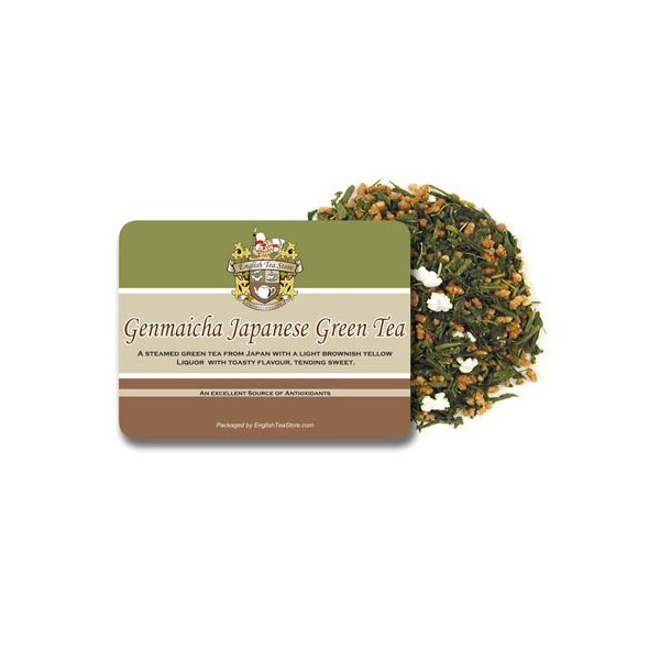 Genmaicha Japanese Green Tea - Loose Leaf - 16oz