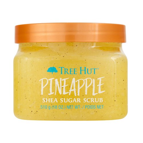 Tree Hut Pineapple Shea Sugar Scrub | Exfoliating Body Scrub Removes Dead, Dry Skin for a Soft & Hydrated Feel | Nourishing Essential Body Care | 18 fl oz.