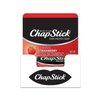 ChapStick Classic Skin Protectant Flavored Lip Balm Tube, Strawberry Flavor, 0.45 Ounce
