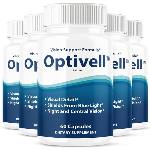 (5 Pack) Optivell Eye Capsules, Optivel Pills Vitamins Eye Care Wellness Supplement Healthy Eyesight Retina Sharper Vision, Support Formula Clear Eyes Ocular Comfort Health Visual Balance (300 ct)