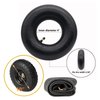 4.10/3.50-4 Tire Tube 410/350-4 Inner Tube for 10 inch Tires Garden Cart Wheelbarrow Trolleys Trailers Push Flatbed Unicycles Lawnmowers Trucks 2 Packs