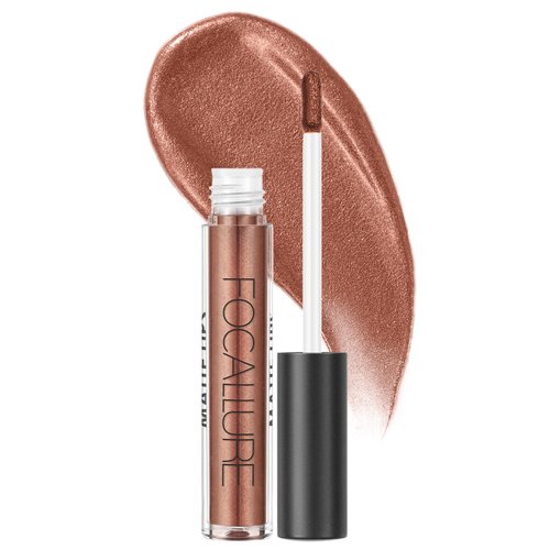 FOCALLURE Ultra Matte Liquid Lipstick,Longwear Rich Lip Colors,Easy to Create a Sexy Lips with High-grade Formula,Long Lasting Waterproof Lipstick Make Up (#20 FLITTER)