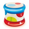 Hape Baby Drum | Colorful Rolling Drum Musical Instrument Toy For Toddlers, Rhythm & Sound Learning, Battery Powered (E0333), L: 5.9, W: 5.9, H: 5 inch