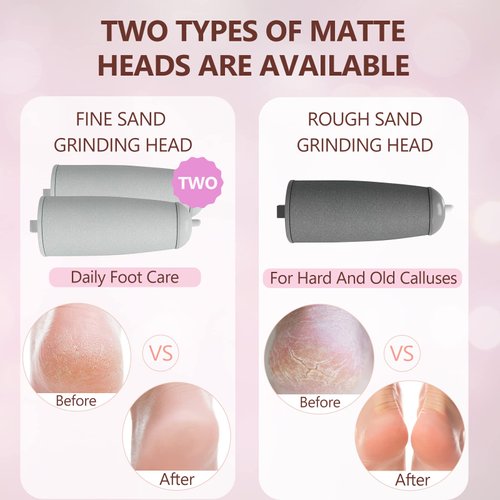 Electric Callus Removers for Feet, Rechargeable Electric Foot Callus Remover Pedicure Kits with16 in 1, Removes Dry Skin for Smoother Feet, Foot Care for Dead Skin Ideal Gift