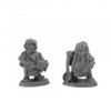 Dark Heaven Legends Chop and Grub Halfling Cooks Miniature Figure 25mm Heroic Scale Reaper Bones USA Reaper Miniatures