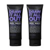 FORMULA 10.0.6 Draw It All Out Skin Detoxing Charcoal Peel Mask 2PK