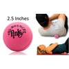 JA-RU Hi-Bounce Pinky Ball (3 Bouncy Balls) Bouncing Balls for Kids. Stress Ball, Massage Therapy. Sports Indoor & Outdoor Playground Toy, Bulk Party Favor, Stocking Stuffers 976-3p