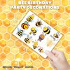 96PCS Bee Temporary Tattoos for Kids - Cute Party Favors & Decorations, Perfect for Birthday Parties, School Prizes, and Themed Gifts for Boys & Girls